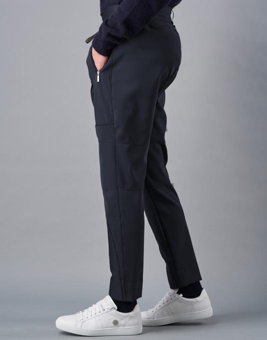 Mode Pantalons Pantalons en jersey Sükse S\u00fckse Pantalon en jersey noir style d\u00e9contract\u00e9 